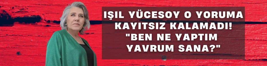 Işıl Yücesoy o yoruma kayıtsız kalamadı! "Ben ne yaptım yavrum sana?"