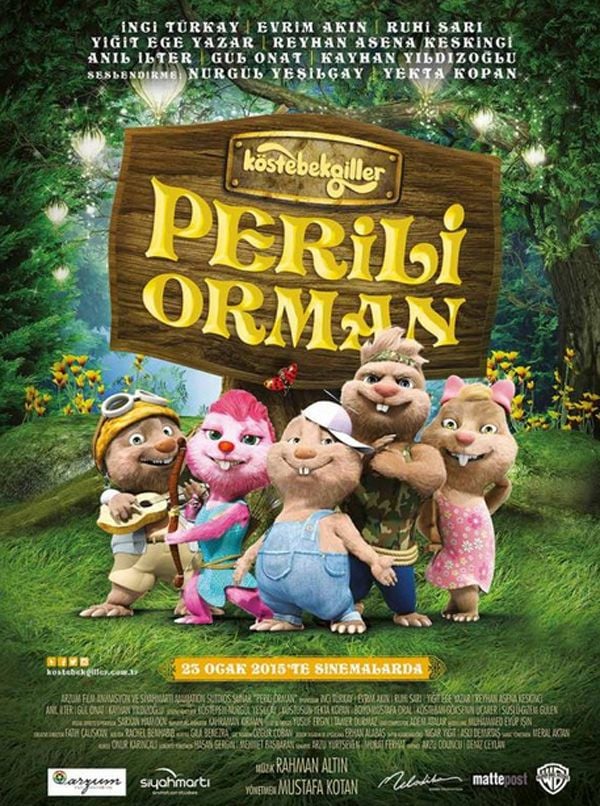 Köstebekgiller Perili Orman