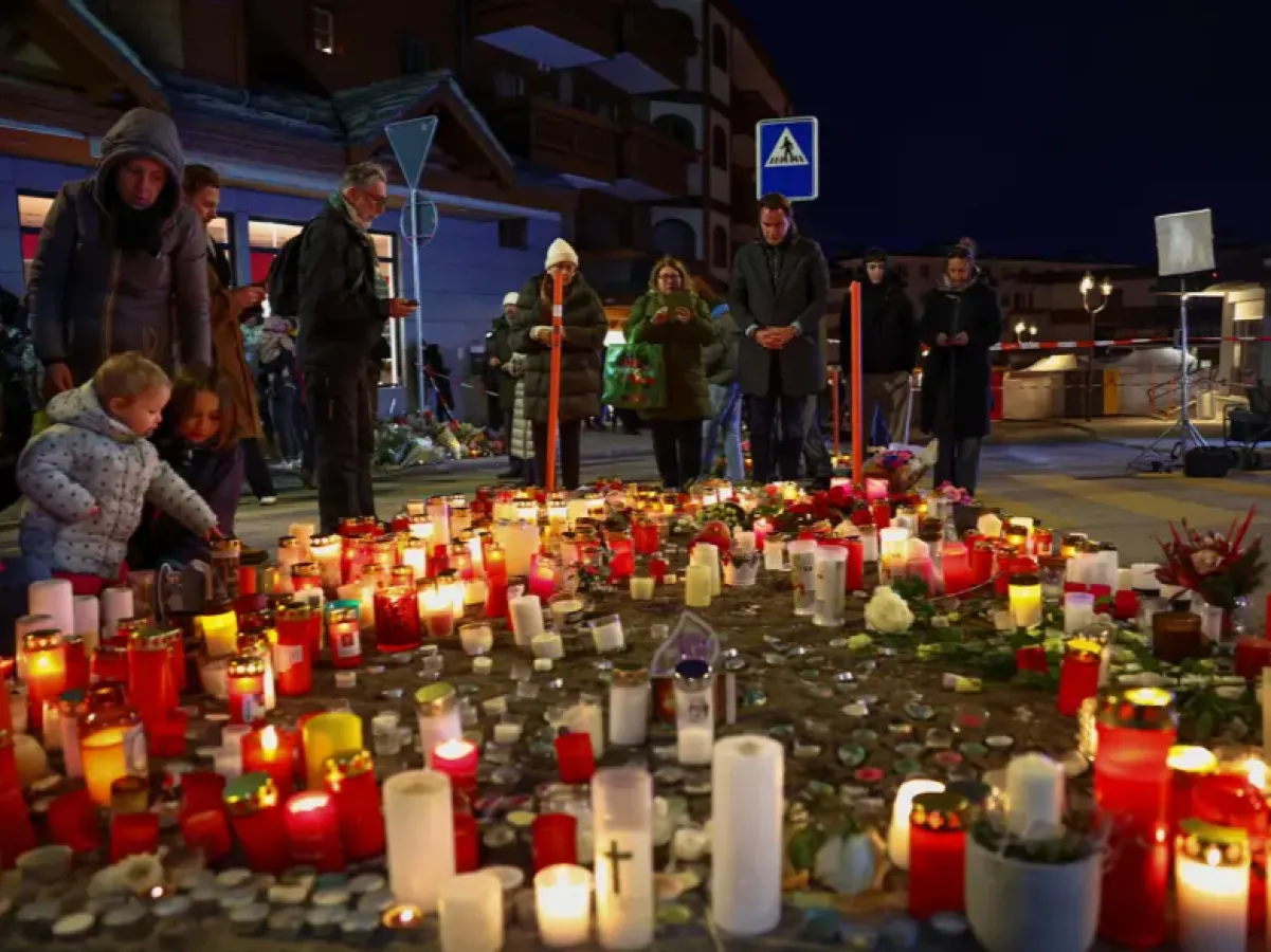 İsviçre'de yılbaşı faciası! Maytap takılmış mumlardan yangın çıktı