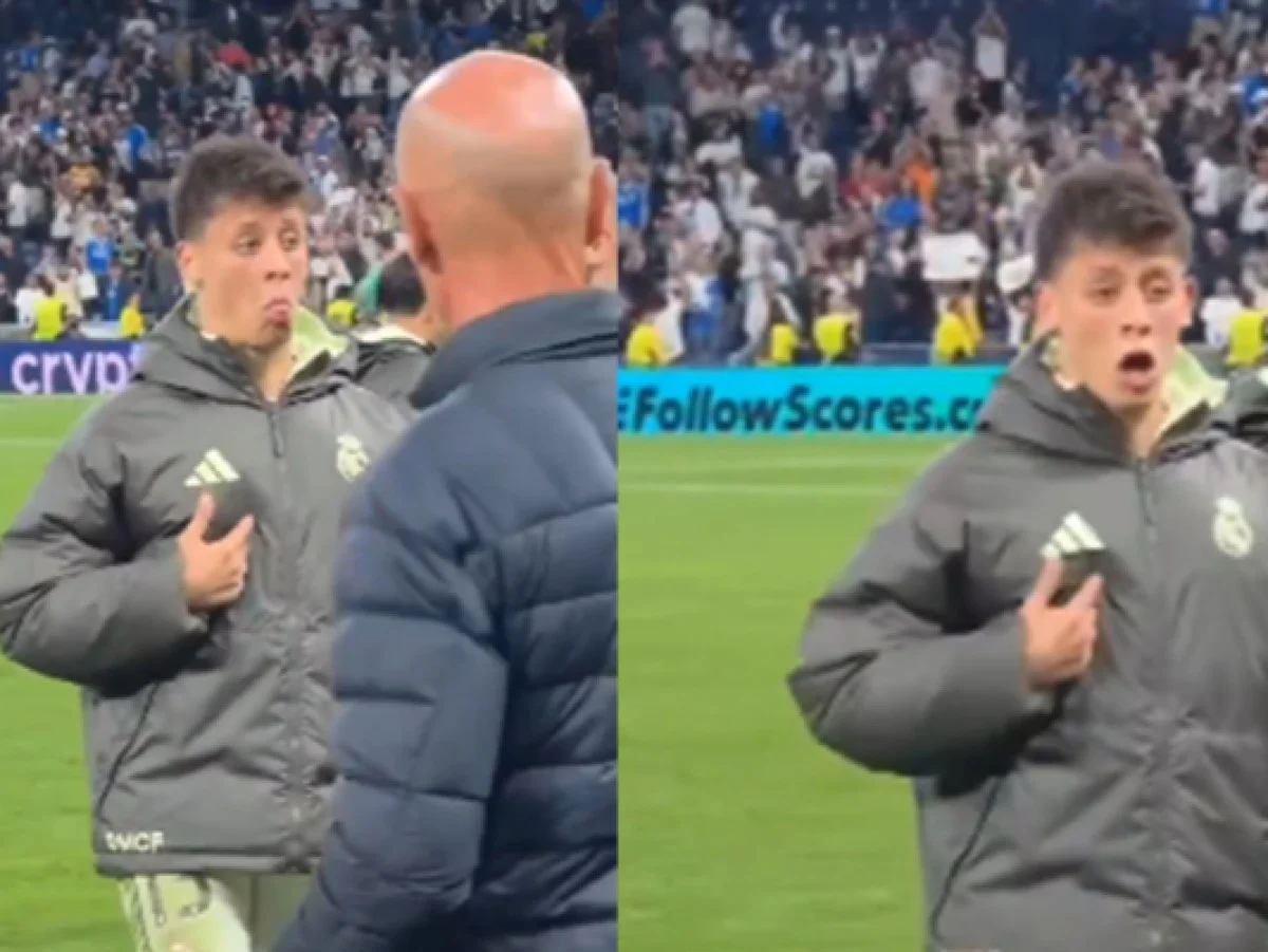 Dünyanın konuştuğu anlar! Arda Güler, şaşkınlığını gizleyemedi