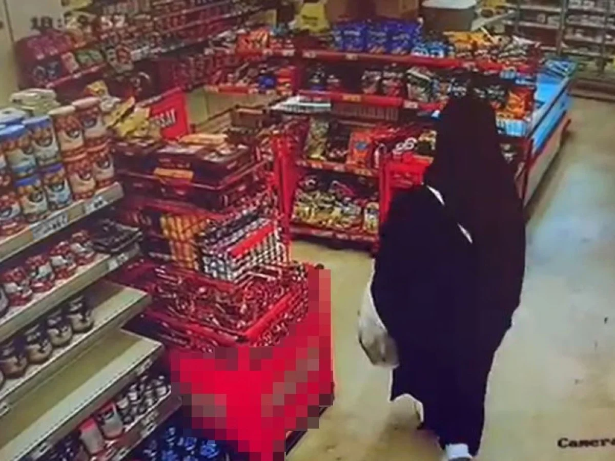 Kadın kılığına giren çocuk airfryer çaldı