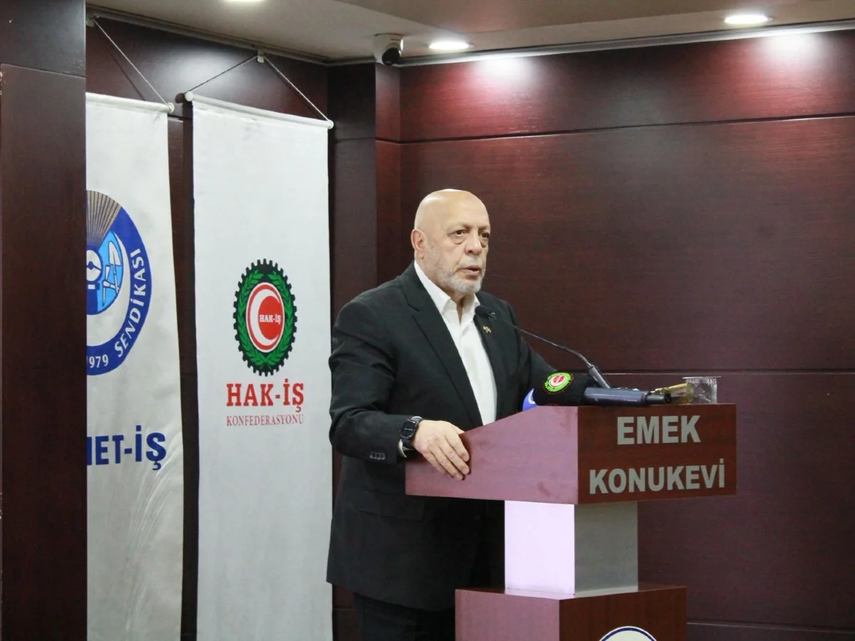 HAK-İŞ Genel Başkanı Arslan: "Asgari Ücret Tespit Komisyonu'ndan sağlıklı bir asgari ücret çıkmaz"