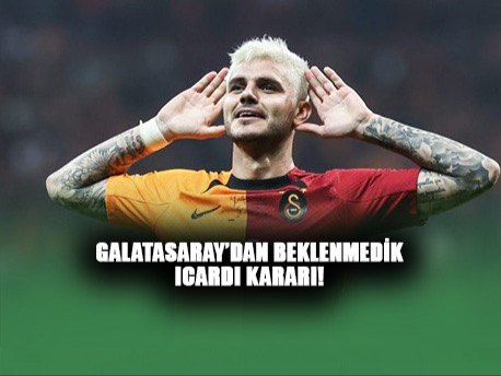 Galatasaray'dan beklenmedik Mauro Icardi kararı!