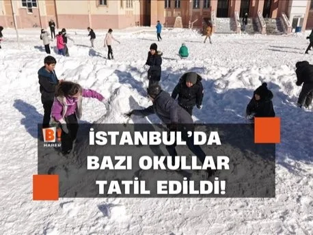 İstanbul'da bazı okullar tatil edildi! Hangi ilçelerde tatil edildi? 2 Ocak Cuma İstanbul Valiliği kar tatili açıklaması