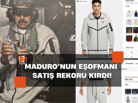 Maduro'nun giydiği eşofmanın stokları anında tükendi!