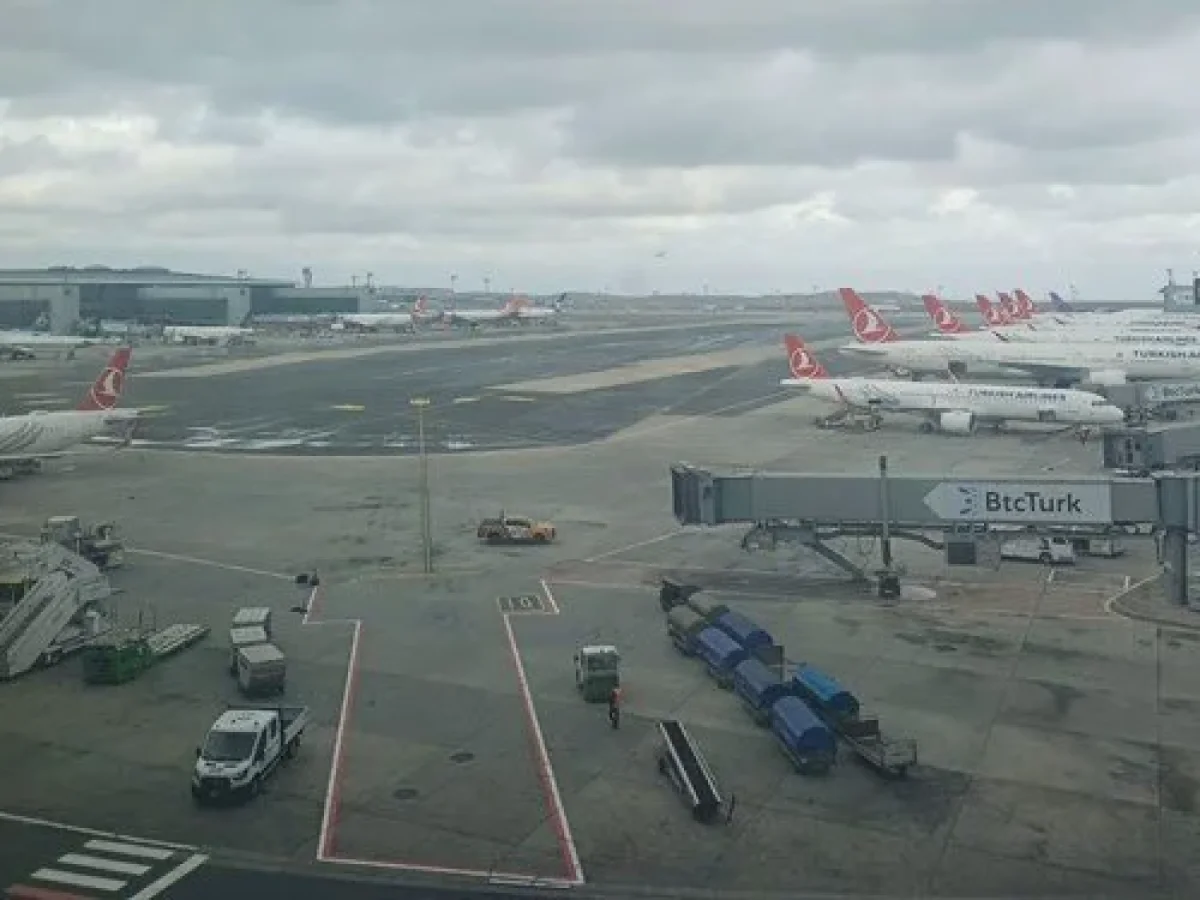 İstanbul'da fırtına uçuş trafiğini vurdu!